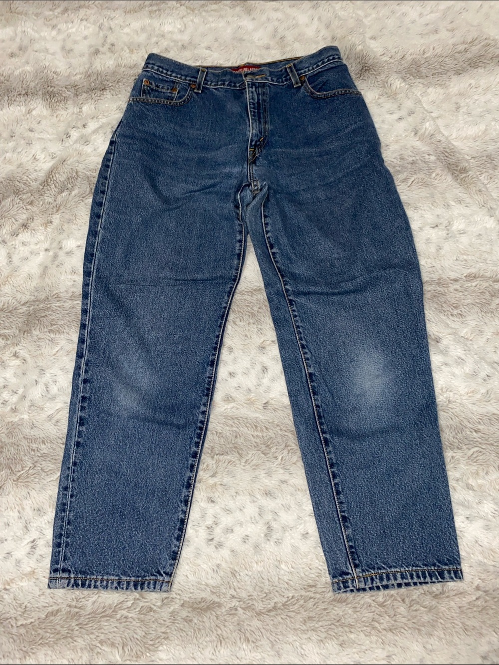 Levi's Men's Dark Blue Relaxed Jeans